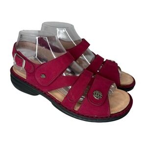 Finn Comfort Sandals Nappa Leather Size 7-7.5 US NEW NWOB 38 German